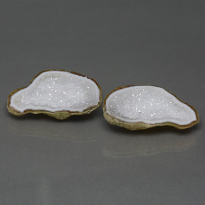 Pedras preciosas de Geodo de ágata Multicolorido natural de 45.70 ct, Forma extravagante, Opaco