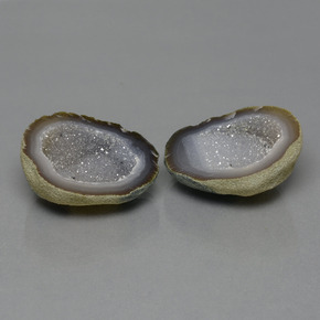 Pedras preciosas de Geodo de ágata Multicolorido natural de 65.63 ct, Forma extravagante, Opaco