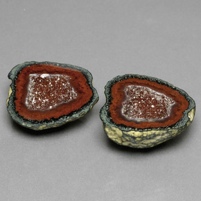 Pedras preciosas de Geodo de ágata Multicolorido natural de  ct, Forma extravagante, Opaco