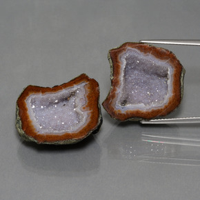 Pedras preciosas de Geodo de Ágata Multicolorido natural de 43,42 ct, Forma extravagante, Opaco