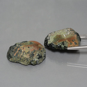 Pedras preciosas de geodo de ágata multicolorido natural de 54,13 ct, forma extravagante, opaco