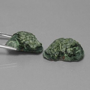 Pedras preciosas de geodo de ágata multicolorido natural de 17,29 ct, forma extravagante, opaco