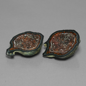 Pedras preciosas de Geodo de ágata Multicolorido natural de  ct, Forma extravagante, Opaco