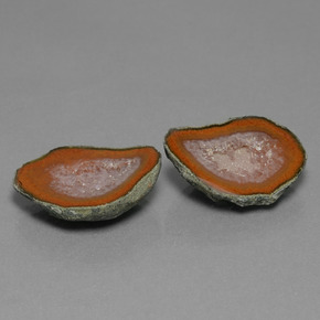 Pedras preciosas de Geodo de ágata Multicolorido natural de 21.43 ct, Forma extravagante, Opaco