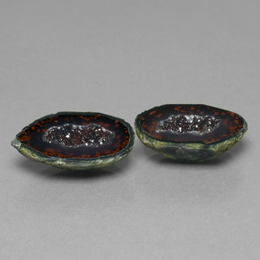 Pedras preciosas de Geodo de ágata Multicolorido natural de  ct, Forma extravagante, Opaco