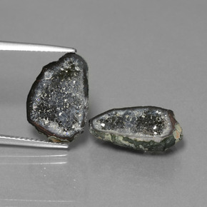 Pedras preciosas de Geodo de ágata Multicolorido natural de  ct, Forma extravagante, Opaco