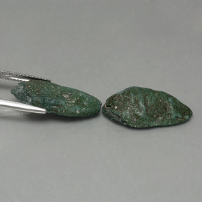 Pedras preciosas de geodo de ágata multicolorido natural de 16,64 ct, forma extravagante, opaco