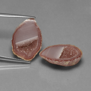 Pedras preciosas de Geodo de ágata Multicolorido natural de  ct, Forma extravagante, Opaco