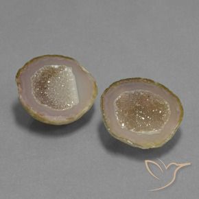 Pedras preciosas de Geodo de ágata Multicolorido natural de 22.14 ct, Forma extravagante, Opaco