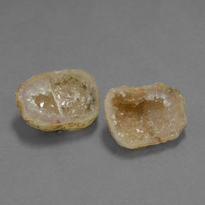 Pedras preciosas de geodo de ágata multicolorido natural de 19,68 ct, forma extravagante, opaco