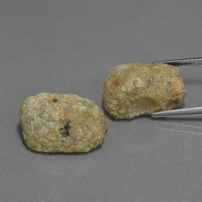 Pedras preciosas de geodo de ágata multicolorido natural de 19,68 ct, forma extravagante, opaco