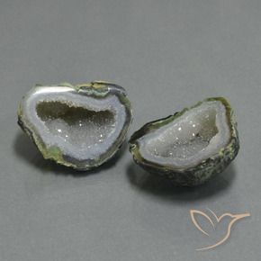 Pedras preciosas de Geodo de ágata Multicolorido natural de 28.18 ct, Chique, Opaco