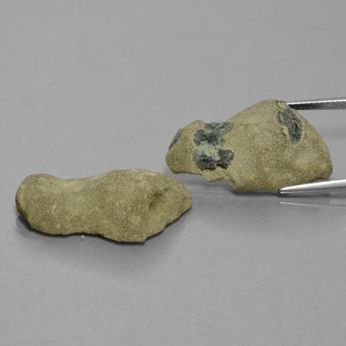 Pedras preciosas de geodo de ágata multicolorido natural de 28,39 ct, forma extravagante, opaco