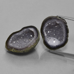 Pedras preciosas de Geodo de ágata Multicolorido natural de  ct, Forma extravagante, Opaco