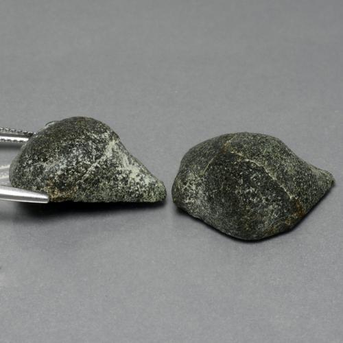 Pedras preciosas de geodo de ágata multicolorido natural de 26,34 ct, forma extravagante, opaco