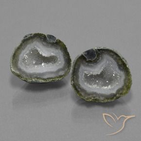 Pedras preciosas de Geodo de ágata Multicolorido natural de 21.43 ct, Chique, Opaco
