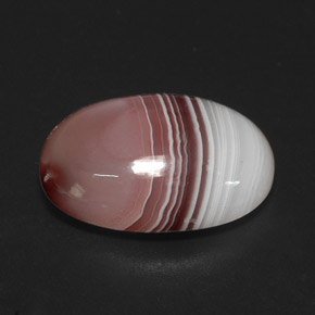 Ágata multicolorido natural 13,03ct, corte oval, opaco