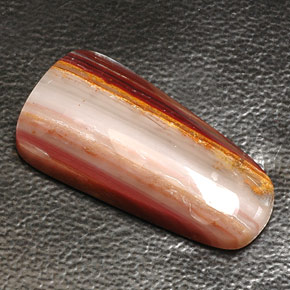Ágata multicolorido natural 11,21ct, transparente, transparente/translúcido