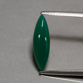 Ágata verde natural 1,94ct, transparente, transparente/translúcido