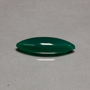 Ágata verde natural 1,94ct, transparente, transparente/translúcido
