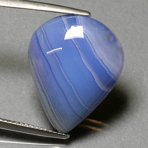 Ágata multicolorido natural 13,30ct, transparente, transparente/translúcido