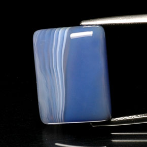 Ágata multicolorido natural 17,25ct, transparente, transparente/translúcido