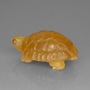 Ágata laranja natural 26,72ct, transparente, transparente/translúcido