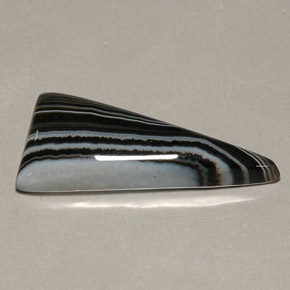Ágata multicolorido natural 16,75ct, trillion, opaco