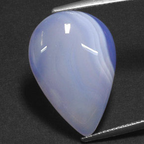 Ágata multicolorido natural 14,67ct, transparente, transparente/translúcido