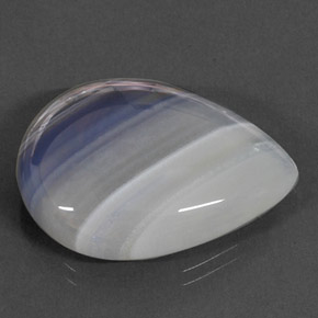 Ágata multicolorido natural 27,72ct, transparente, transparente/translúcido