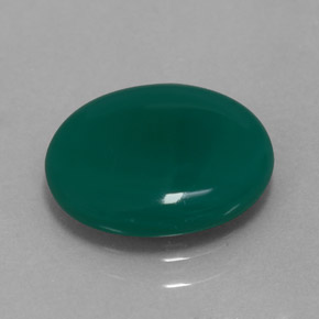 Ágata verde natural 2,75ct, transparente, transparente/translúcido