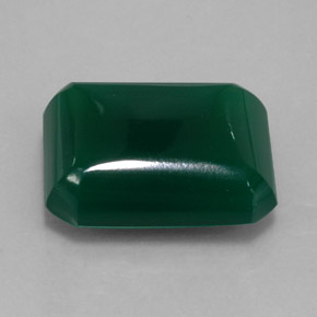 Ágata verde natural 16,16ct, transparente, transparente/translúcido