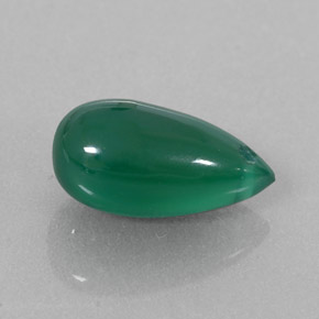 Ágata Verde Natural 2.88ct, Transparente, Transparente/Translúcido