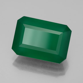 Ágata verde natural 6,25ct, transparente, transparente/translúcido