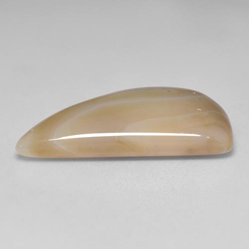 Ágata multicolorido natural 18,17ct, forma extravagante, translúcido