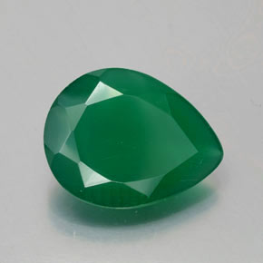 Ágata Verde Natural 5.67ct, Transparente, Transparente/Translúcido