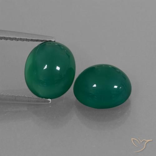 4.96ctw Natural Verde Ágata, oval, Translúcido