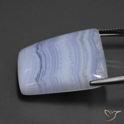 Ágata violeta real Natural 42.57ct, Chique, Translúcido