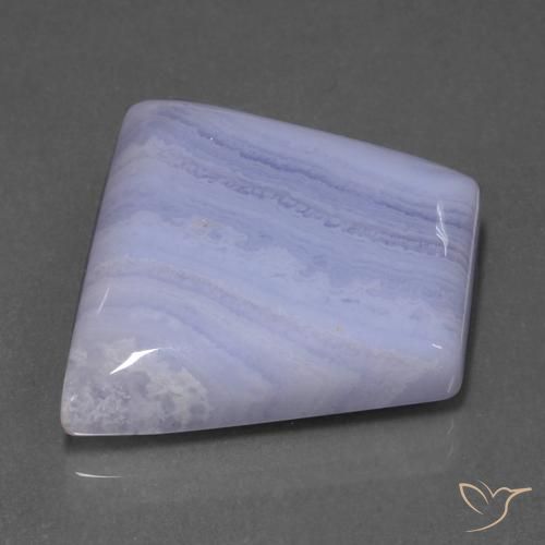 Ágata Violeta real claro Natural 37.90ct, Chique, Translúcido
