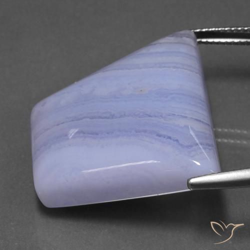 Ágata Violeta real claro Natural 37.90ct, Chique, Translúcido