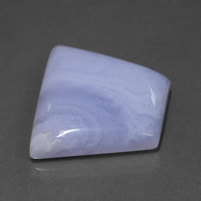 Ágata violeta natural 39,68ct, forma extravagante, translúcido