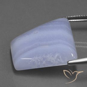 Ágata Violeta Médio-claro Natural 29.19ct, Chique, Translúcido