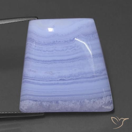 Ágata violeta real natural 34,06ct, forma extravagante, translúcido