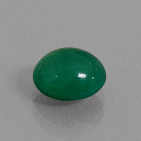 Ágata Verde floresta Natural 2.12ct, Corte Oval, Translúcido