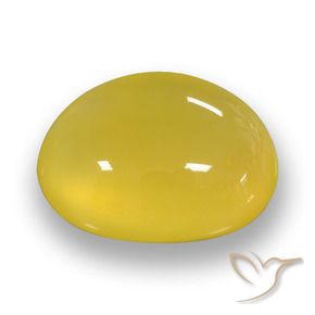 Ágata ouro amarelado Natural 5.86ct, oval, Translúcido