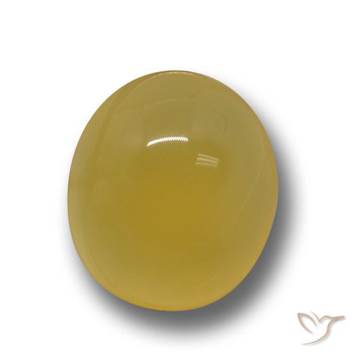 5.23ct Natural Amarelo escuro Ágata, oval, Translúcido
