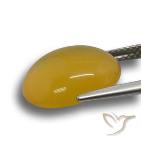 Ágata Dourado-Laranja Natural 6.08ct, oval, Translúcido