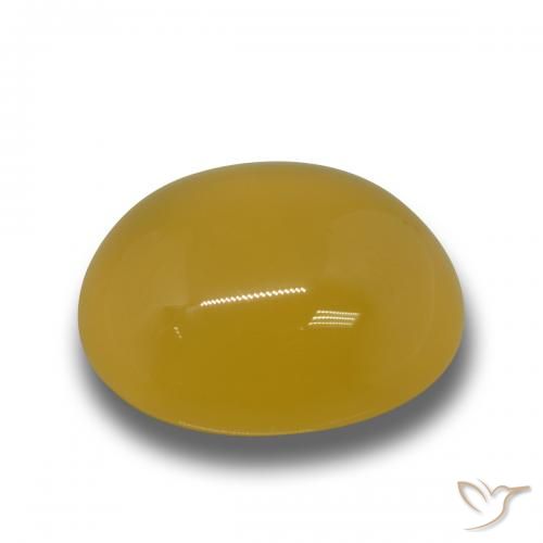 Ágata Dourado-Laranja Natural 7.28ct, oval, Translúcido