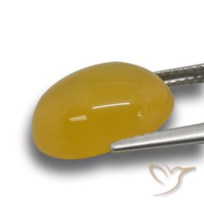Ágata Dourado-Laranja Natural 6.48ct, oval, Translúcido