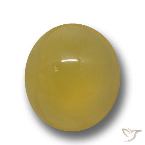 6.15ct Natural Amarelo escuro Ágata, oval, Translúcido